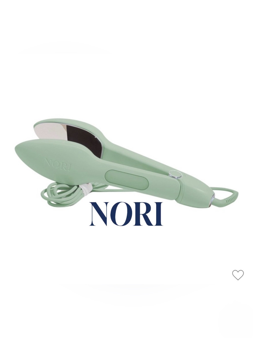 NORI Mint Green Handheld Garment Press & Steamer New & Factory Sealed